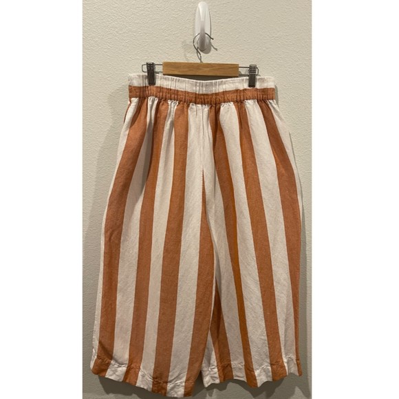 MADEWELL Huston Pull-On Crop Pants Stripe - Picture 5 of 5